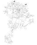 Page D Diagram and Parts List for 31AE993I401 2000 Yard Man Snow Blower